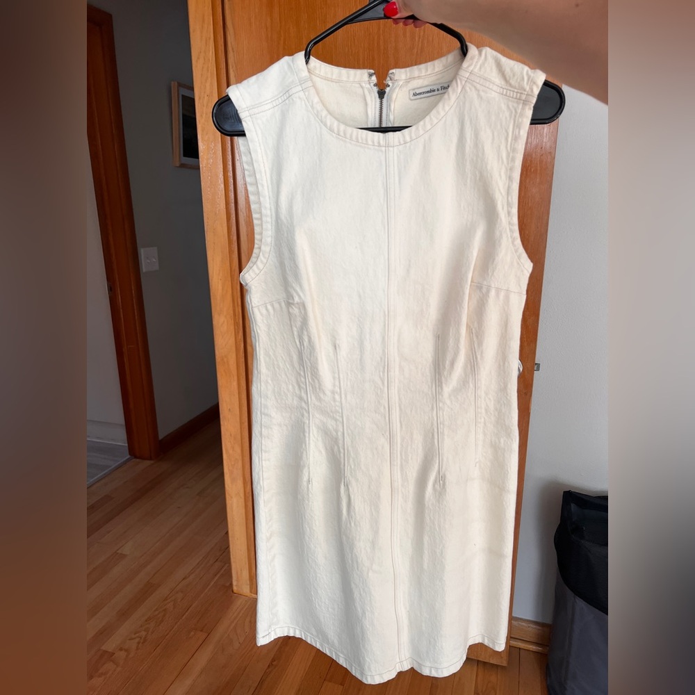 Abercrombie & Fitch Shell Denim Mini Dress